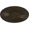 Ekena Millwork Nexus Ceiling Medallion (Fits Canopies up to 2 3/4"), 30"OD x 1 1/4"P, Stone Hearth Crackle CM30NESHC - alternate 3